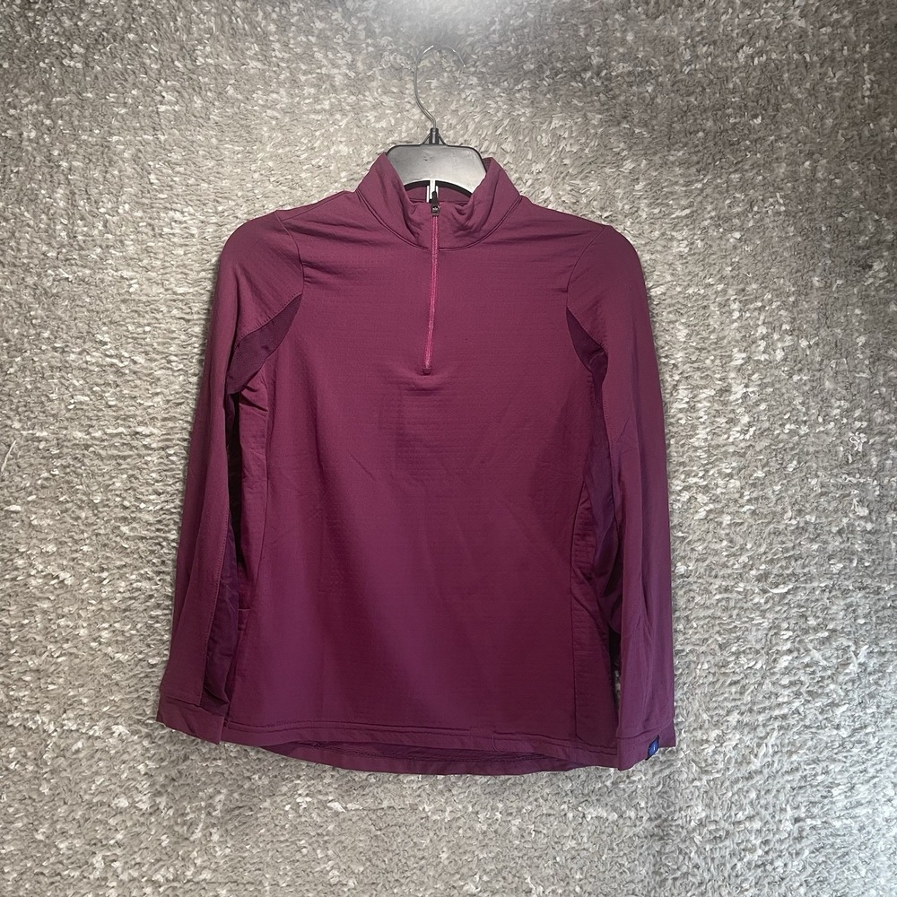 IRIDEON Girls‎ M Riding Wear Long Sleeve Shirt Collared Stretch Sun Protection